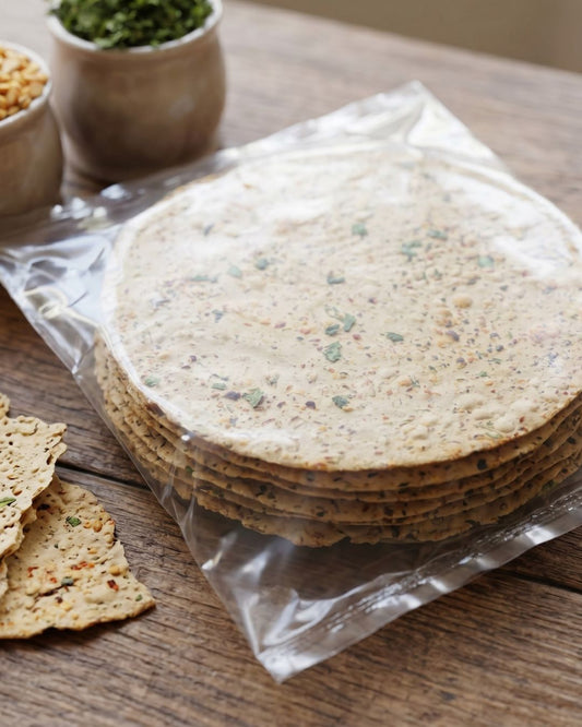 Chana Methi Papad