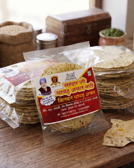 Aloo Papad Special (Patla Wala)
