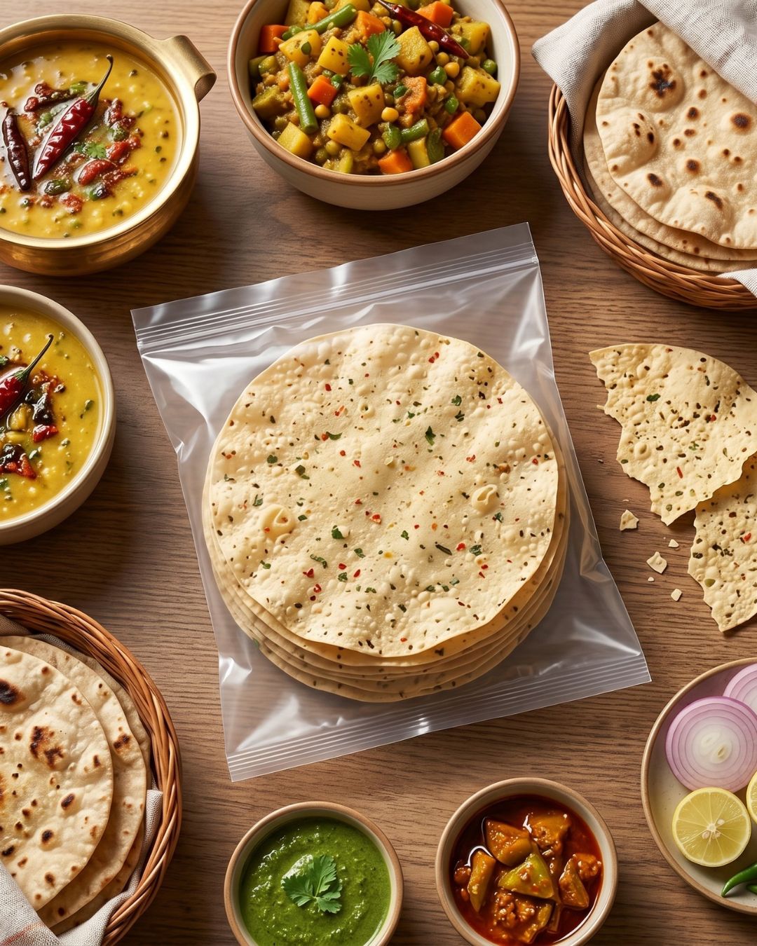 Aloo Papad Special (Patla Wala)