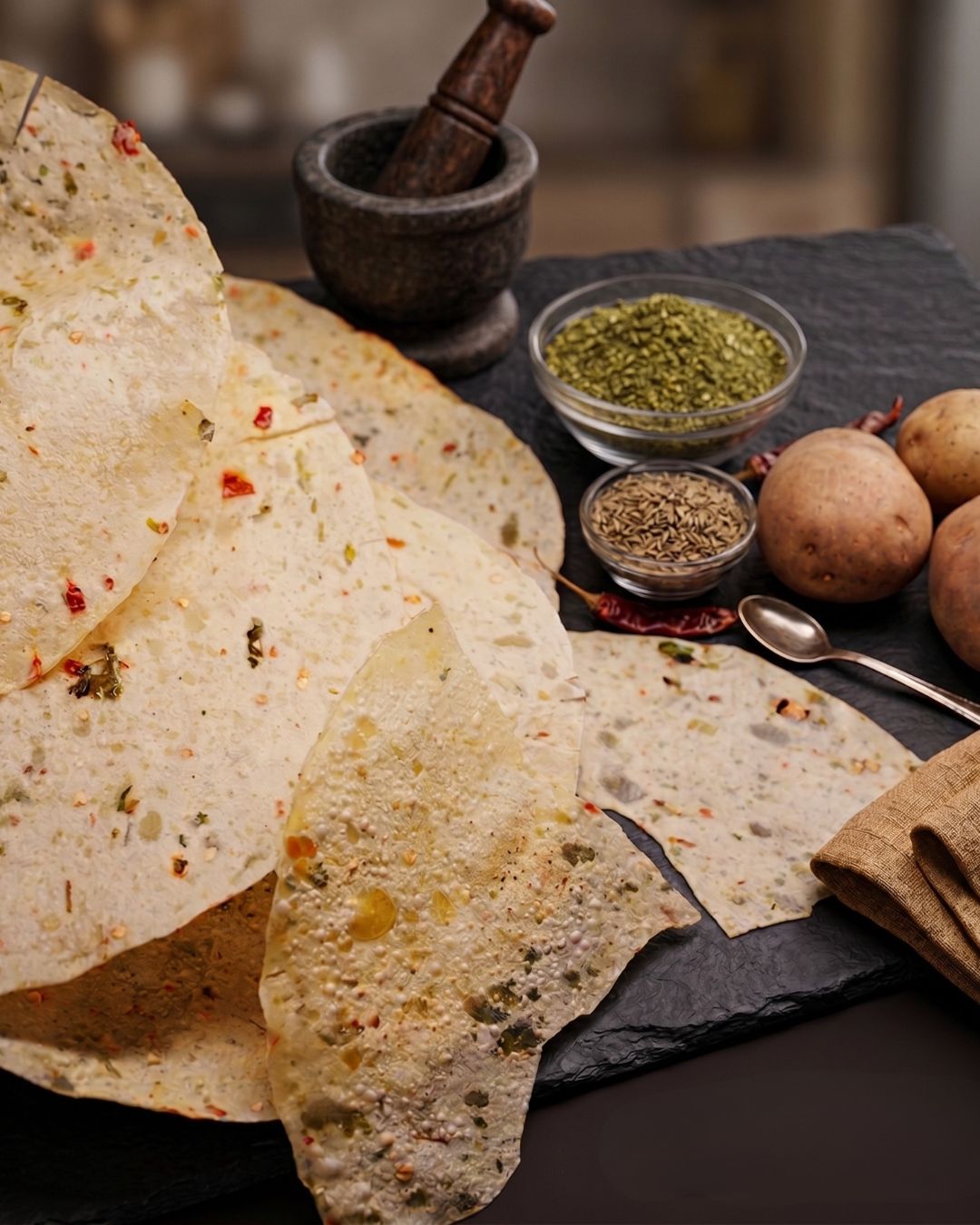 Aloo Papad Special (Mota Wala)