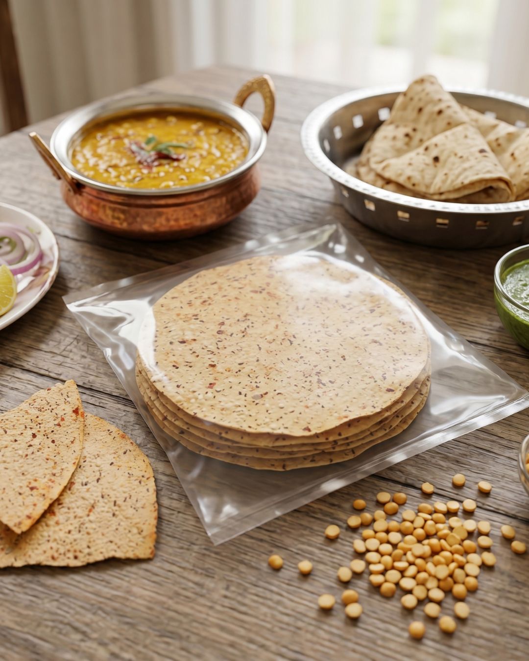 Chana Papad