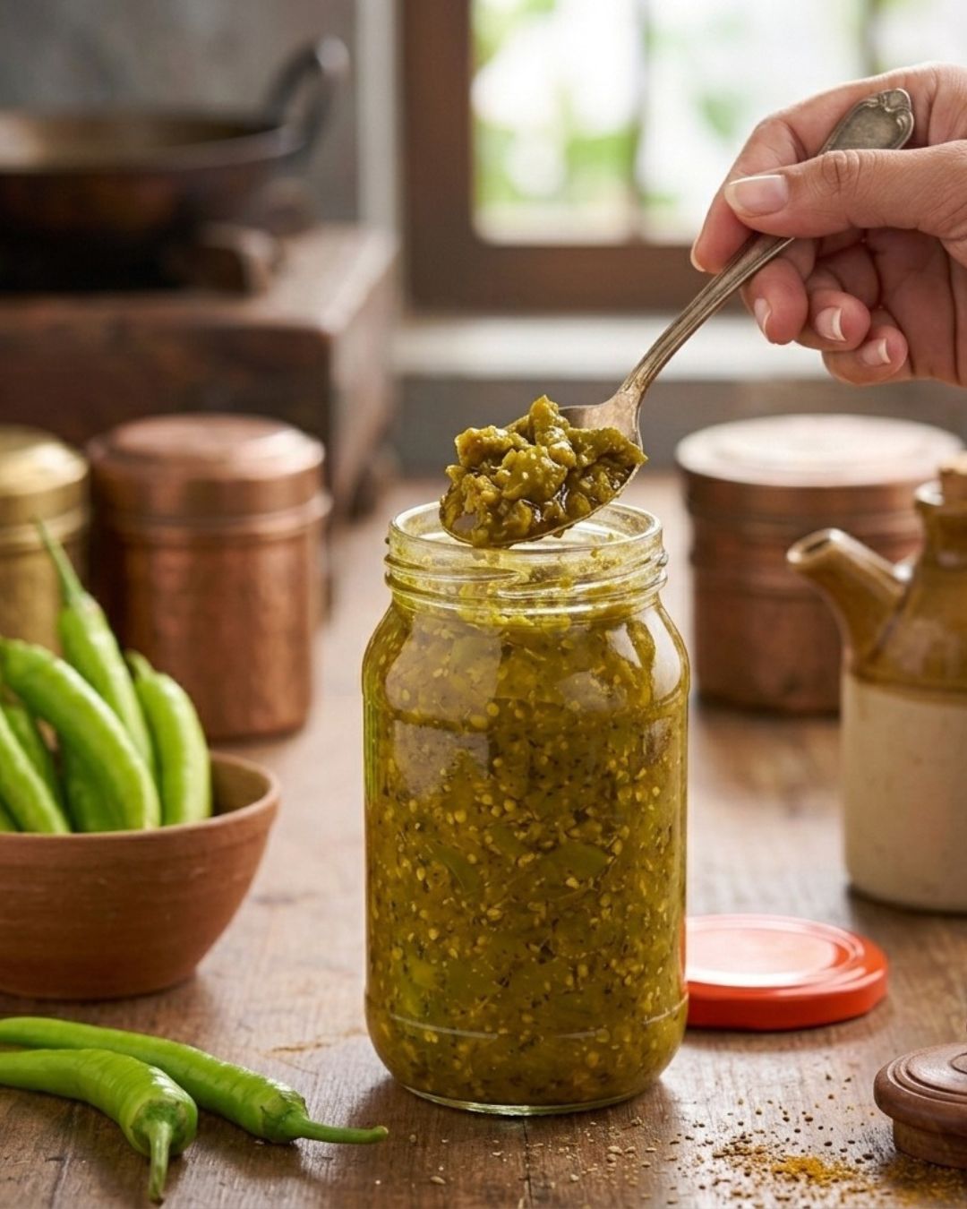 Hari Mirch Pickle