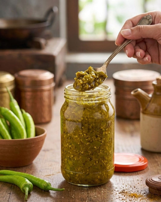 Hari Mirch Pickle