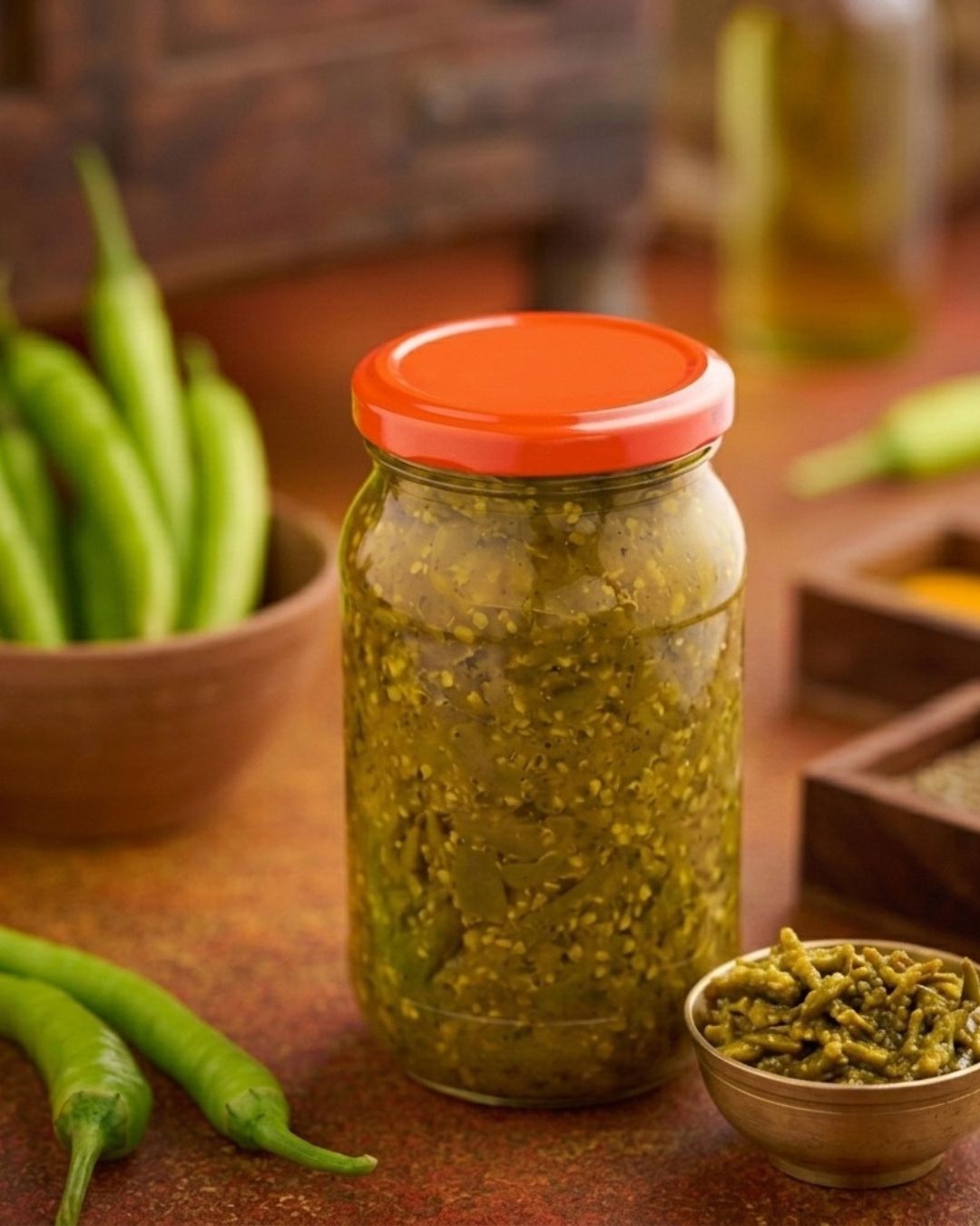 Hari Mirch Pickle