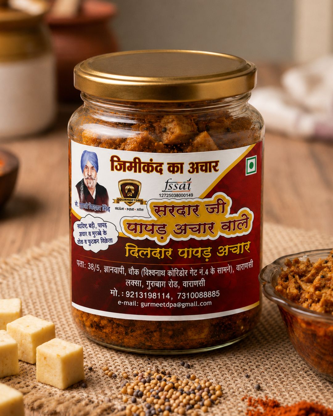 Jimikand Pickle